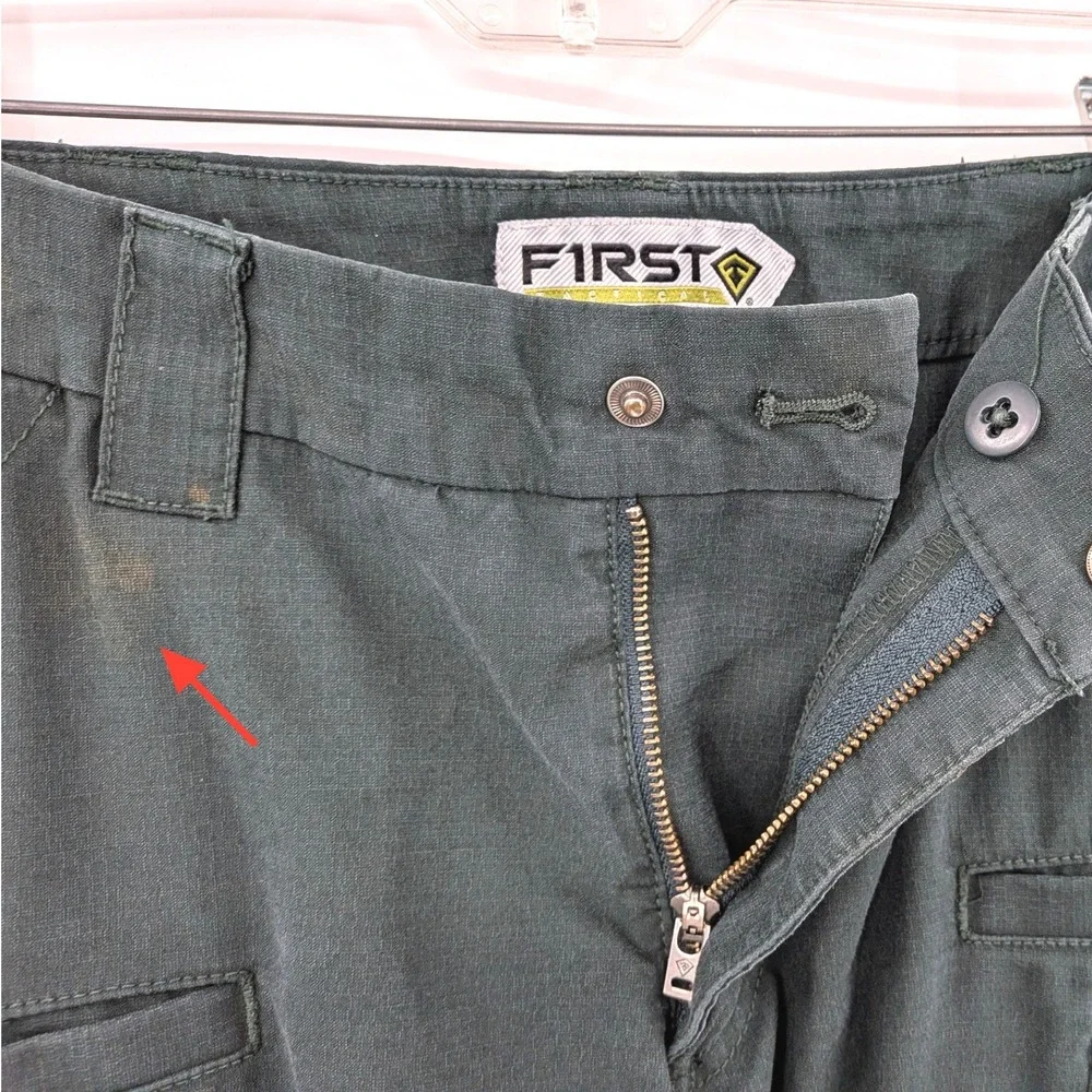 First Tactical Women's Cargo Pants‎ Hunter Green Utility Gorpcore